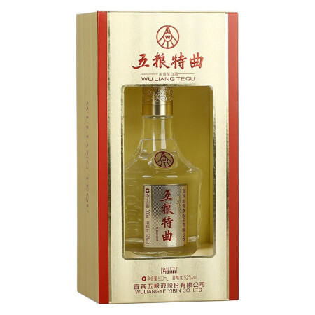 WULIANGYE 五粮液特曲精品201 52%vol 浓香型白酒500ml 单瓶装【报价