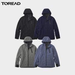 TOREAD 探路者 休闲衣2021春秋冬季新款户外运动休闲保暖男式软壳功能外套