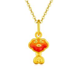 lukfookjewellery六福珠宝gfa1tbp0054小如意黄金吊坠063g