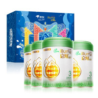 Wyeth 惠氏 有机蕴萃系列 幼儿奶粉 国行版 3段 900g*4罐 奇境天赋礼盒