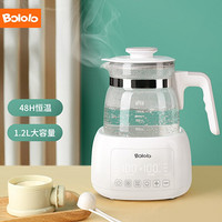 波咯咯 (bololo) 恒温水壶调奶器婴儿1.2L夜灯多功能温奶暖奶器冲奶器 液晶款 BL-8910