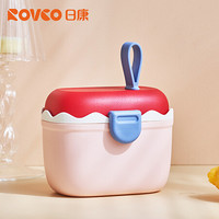 日康（rikang）奶粉盒 便携奶粉罐 米粉盒零食盒 多功能辅食盒 RK-N6022-2 粉色