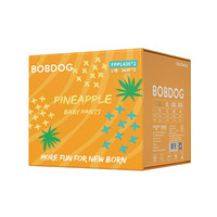 BoBDoG 巴布豆 新菠萝量贩装拉拉裤L码72片(9-14KG)大码婴儿尿不湿