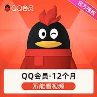 QQ 腾讯QQ会员12个月VIP年卡