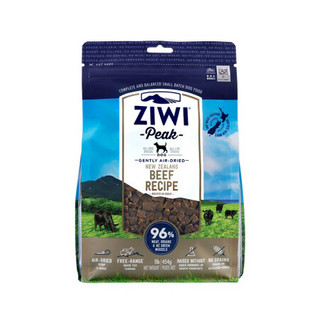 滋益巅峰（ZIWI）无谷风干牛肉味狗粮454g *1袋 幼犬成犬通用型主粮