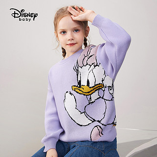 迪士尼童装亲子装秋冬一家三口男童女童毛衣