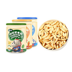 xiao ma zhuan zhuan 小馬賺賺 婴儿零食 芝士脆 三口味各1罐/3罐组合装