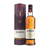 Glenfiddich 格兰菲迪 15年单一麦芽苏格兰威士忌洋酒正品酒1000ml