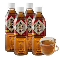 神户茶房 日本进口 神户茶房 麦茶 500ml*4瓶