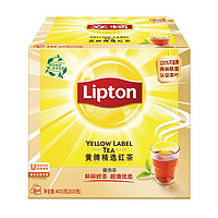 Lipton 立顿 黄牌 精选红茶 400g(200小包)