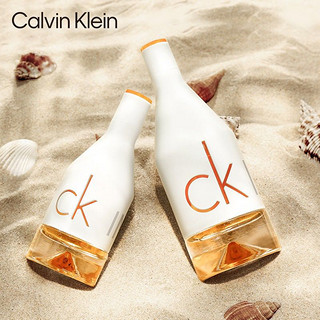 Calvin Klein 卡尔文克雷恩(Calvin Klein)因为你女士淡香水100ml 节日生日礼物送女友（CK香水女士 节日生日礼物）
