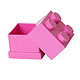 LEGO 乐高 迷你收纳盒 4颗粒积木款-亮粉紫色 40111739
