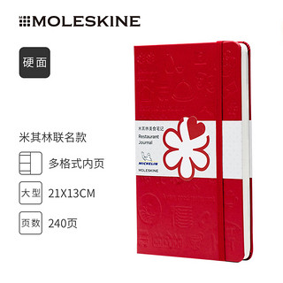 MOLESKINE 笔记本子 爱丽丝美女与野兽联名IP 米其林笔记本 记账记事日记本随身生日礼物