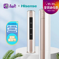 Hisense 海信 KFR-50LW/K300X-X1 2匹柜机 新一级能效变频冷暖空调 白