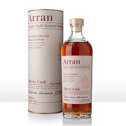 Arran 艾伦 倾酌 艾伦Arran 单一麦芽威士忌700ml 苏格兰 原装进口 洋酒 艾伦博帝佳雪莉桶强威士忌