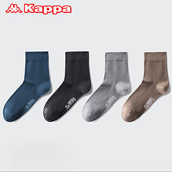 Kappa 卡帕 KP0W17 情侣精梳棉抗菌袜子 4双装