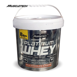 MUSCLETECH 肌肉科技 白金乳清蛋白粉 8磅