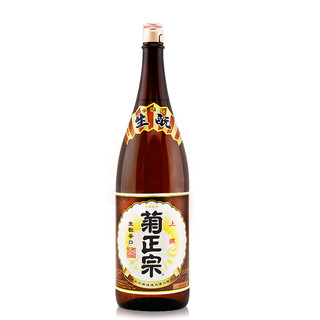 菊正宗 日本清酒原装进口洋酒 菊正宗清酒辛口 本酿造上选清酒1.8L包邮