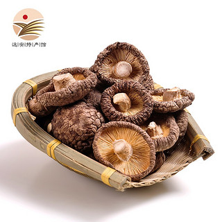 山珍干货蘑菇香菇菌菇 特产食用菌肉厚无根火锅食材煲汤材料 香菇干125g
