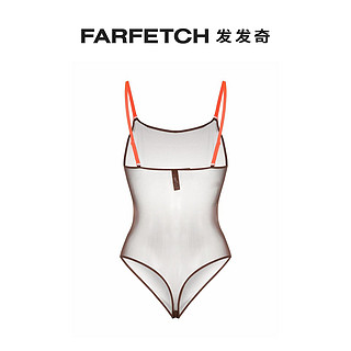 FARFETCH 发发奇 Maison Close女士网纱连体紧身衣