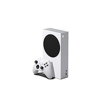 黑卡会员：Microsoft 微软 Xbox Series S 家用游戏机+手柄 次世代4K超高清