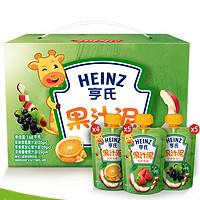Heinz 亨氏 婴儿辅食果汁泥 14袋礼盒装