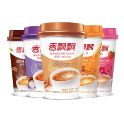 香飘飘经典椰果奶茶香芋味80g3杯