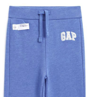 Gap 盖璞 633913 儿童抓绒运动长裤 浅蓝色 80cm