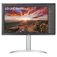 LG 乐金 27UP850 27英寸4K显示器专业设计绘图IPS广色域Type-C96W快充