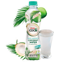 Malee 玛丽 泰国进口 玛丽香水椰子水 0添加0脂肪含电解质饮料 350ml*6瓶