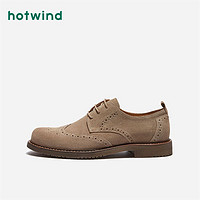 hotwind 热风 休闲牛皮鞋H49M0102