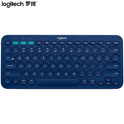 logitech 罗技 K380  无线蓝牙键盘 蓝色
