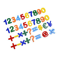 KIDNOAM 儿童磁性画板贴 字母26块+数字37块
