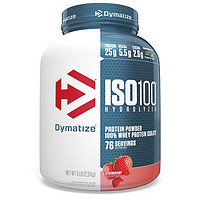 Dymatize 狄马泰斯 ISO100系列 水解乳清蛋白粉 草莓味 5磅