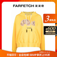 Palm Angels 女士Teddy Bear logo连帽衫FARFETCH发发奇