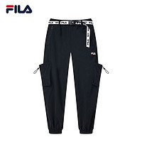 FILA 斐乐 女子梭织2021新款女子运动长裤时尚休闲裤