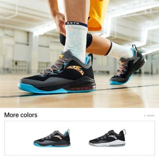 anta安踏912121102s神盾男款低帮篮球鞋