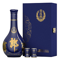 LANGJIU 郎酒 青花郎酒 天宝洞藏 陈酿 53%vol 酱香型白酒 500ml 礼盒装（赠坚果礼盒一份）