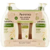 Aveeno 艾惟诺 Daily Moisturizing 身体护肤乳 (18 fl. oz.2支 + 2.5 oz.管装)