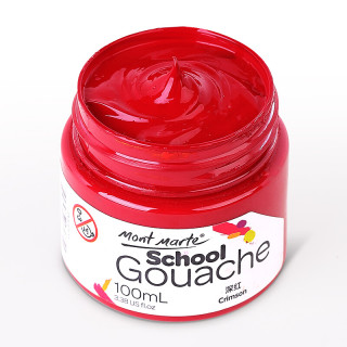 mont marte 蒙玛特 pgu0111 水粉颜料 深红色 100ml
