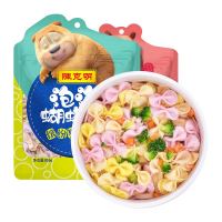 陈克明 面条泡泡蝴蝶面(果蔬+谷蔬)不添加盐面108g*2包