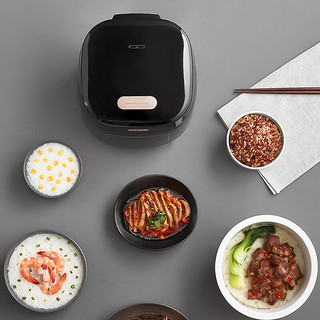 QCOOKER 圈厨 CR-FB20Y 电饭煲 2L 深邃黑