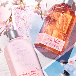 L'OCCITANE 欧舒丹 甜蜜樱花身体沐浴套装 (沐浴啫喱250ml+润肤露250ml)