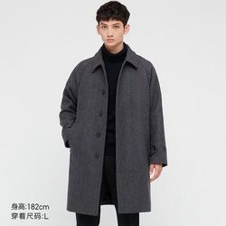 UNIQLO 优衣库 442152 男装插肩袖大衣