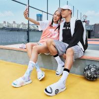 361° 龚俊同款 361拖鞋女鞋2021年秋季外穿厚底沙滩鞋运动防滑凉拖鞋男
