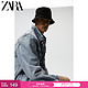 ZARA 秋冬男装 基本款牛仔夹克外套 01620300406