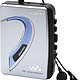 SONY 索尼 Sony 索尼 WM-EX194 Walkman 立体声盒式播放器银色