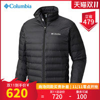 哥伦比亚 2022秋冬新品哥伦比亚户外男650蓬防跑绒轻薄拒水羽绒服WE0951
