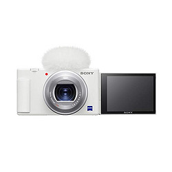 SONY 索尼 录制博客相机 VLOGCAM ZV-1WC 白色 数码相机 高清画质 一键功能