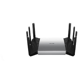 TP-LINK 普联 飞流系列 TL-XDR6080 易展Turbo版 双频6000M 家用千兆Mesh无线路由器 Wi-Fi 6 单个装 黑色